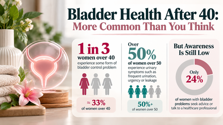 Bladder Health Awareness Infographic