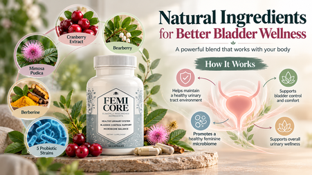 Natural Ingredients for Bladder Wellness